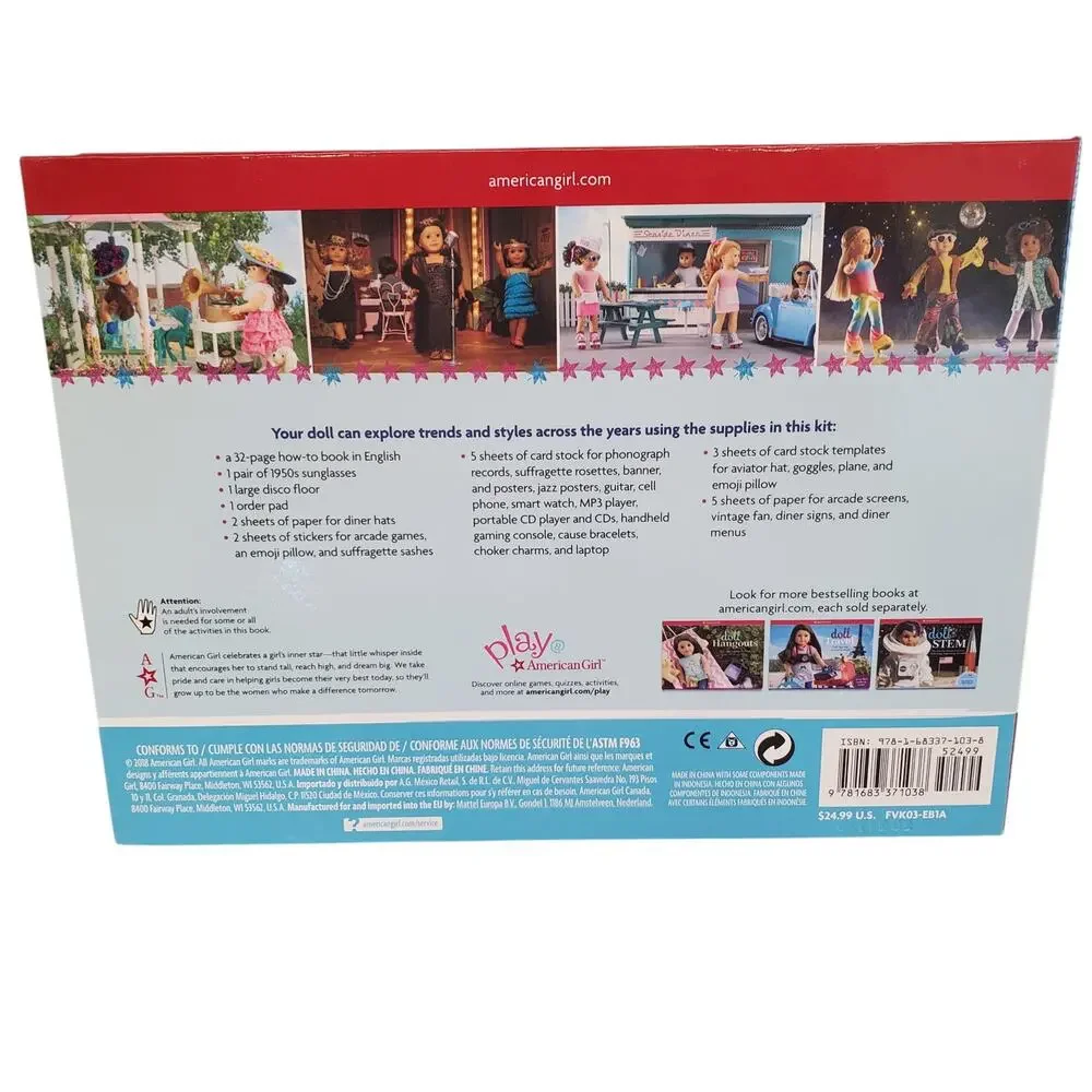 American Girl Doll Decades Craft Your Way Makes 60 Crafts